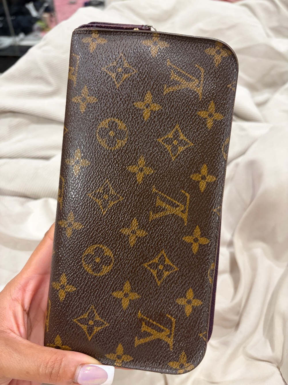 ❌SOLD❌ Louis Vuitton Purple Monogram Portfollien Wallet